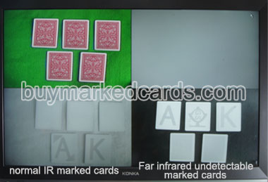 Pôquer câmera infravermelho distante com IR cartas marcadas 