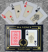 marked cards, Modiano Da vinci
