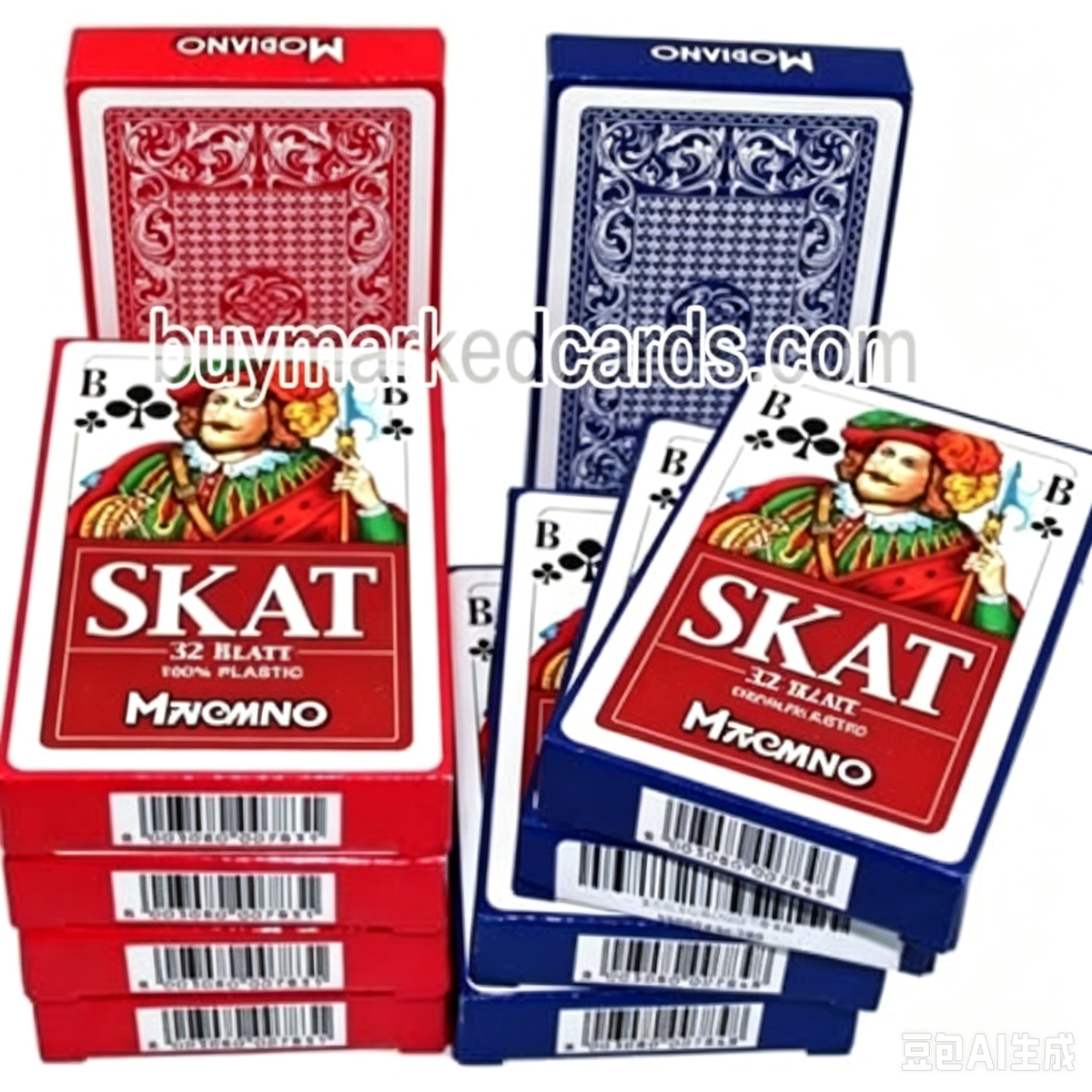 Baralho de Cartas Modiano Skat Marked