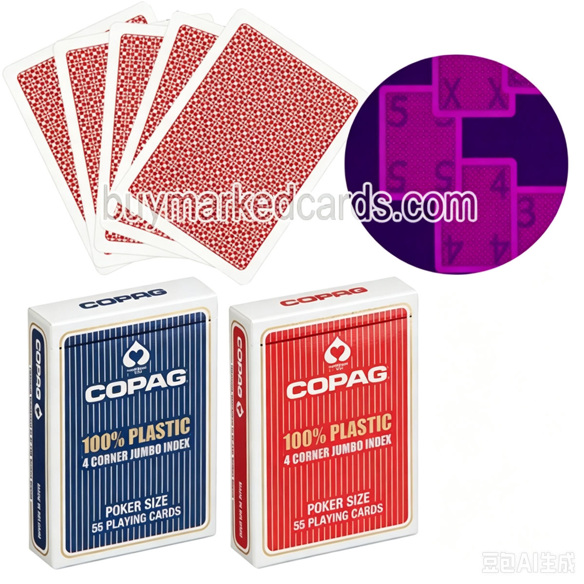 Cartas Marcadas Copag 4pip