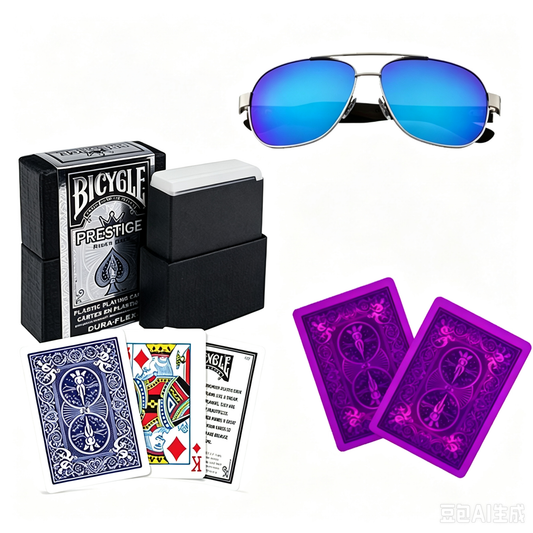 Baralho de Cartas Marcadas de Plástico Bicycle Prestige