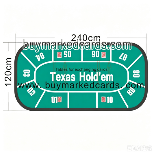 Toalha de Mesa para Troca de Cartas