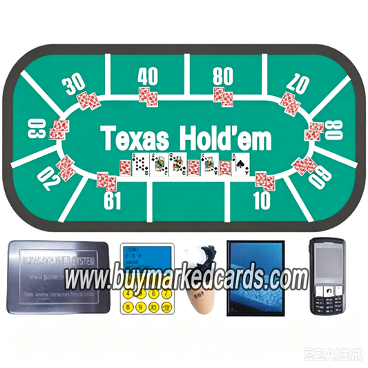 Dispositivo analisador de pôquer Texas Hold'em